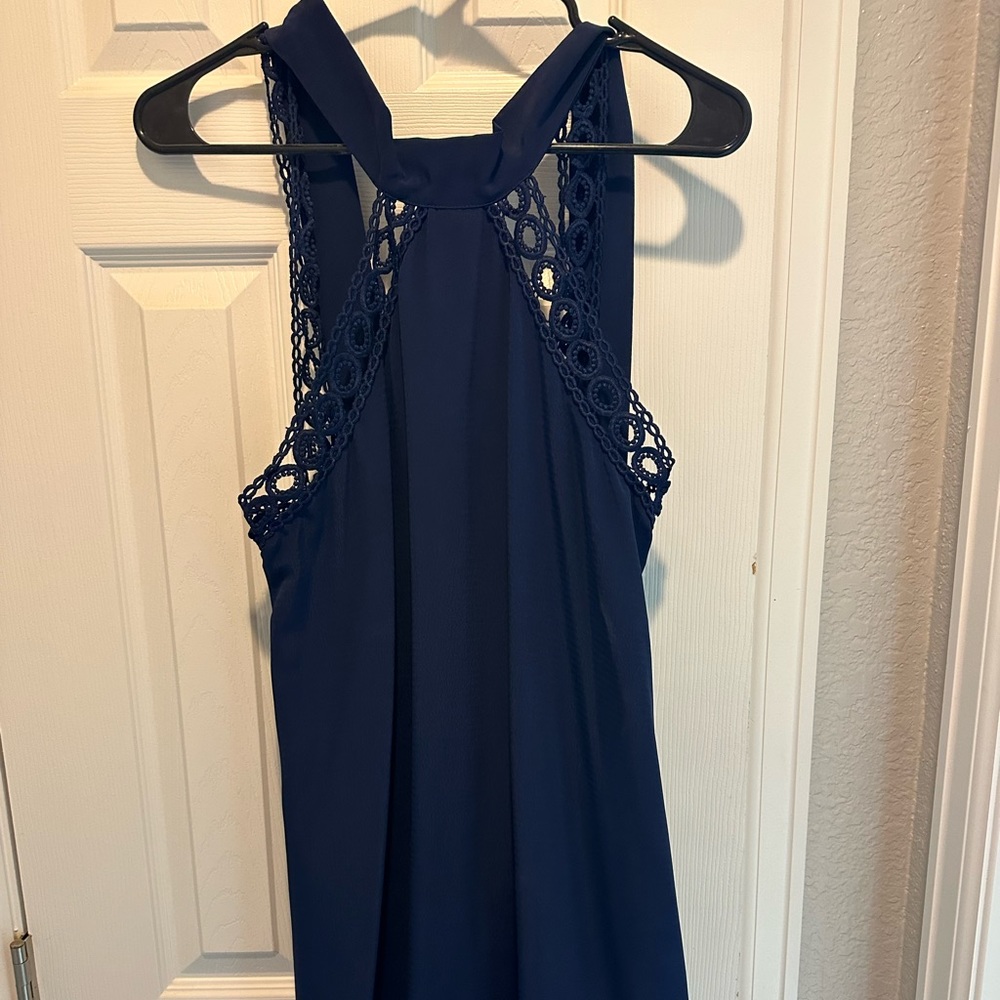 Lulus navy dress